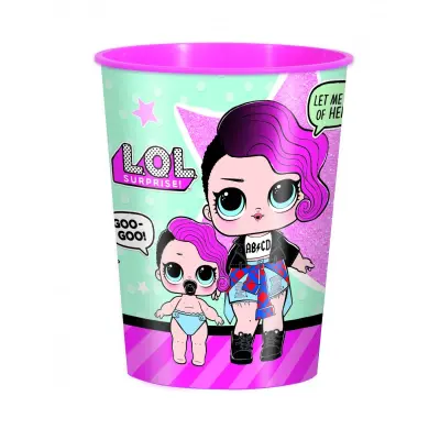Mugg LOL Surprise - hårdplast 4,5 dl