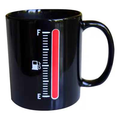 Mugg med Bensinmätare