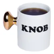 Mugg med Guldknopp