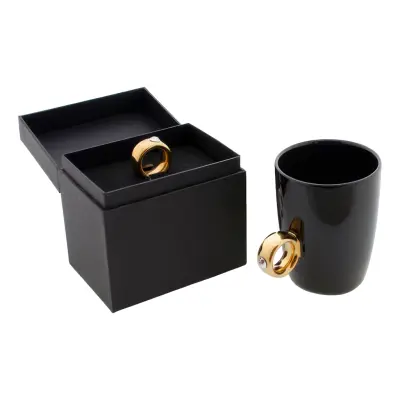 Mugg med Guldring