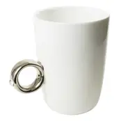 Mugg med Ring - Silver