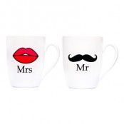 Mugg Mr & Mrs - Mrs