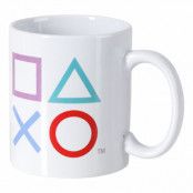 Mugg PlayStation Symboler Färg