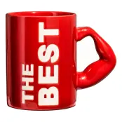 Mugg The Best - Röd