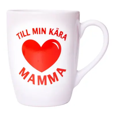 Mugg Till Min Kära Mamma - Vit