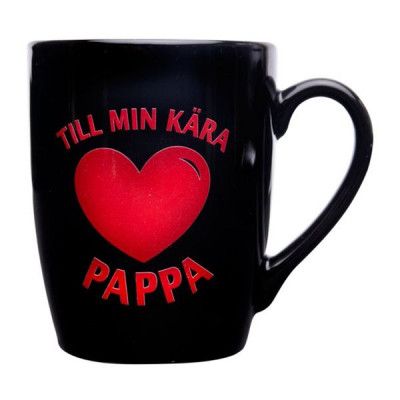 Mugg Till Min Kära Pappa - Vit