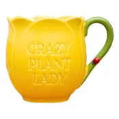 Mugg Tulpan Crazy Plant Lady