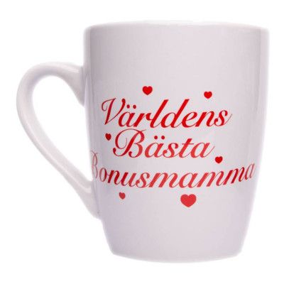 Mugg Världens Bästa Bonusmamma