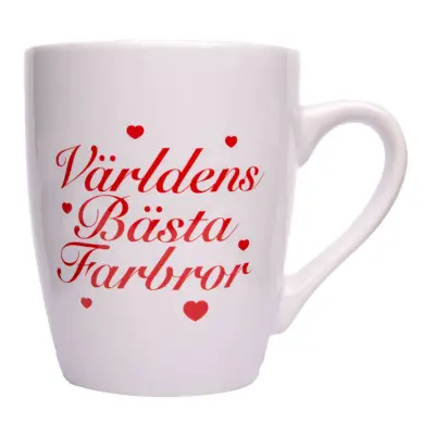 Mugg Världens Bästa Farbror