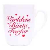 Mugg Världens Bästa Farfar