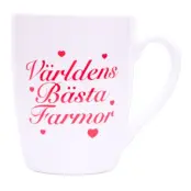 Mugg Världens Bästa Farmor