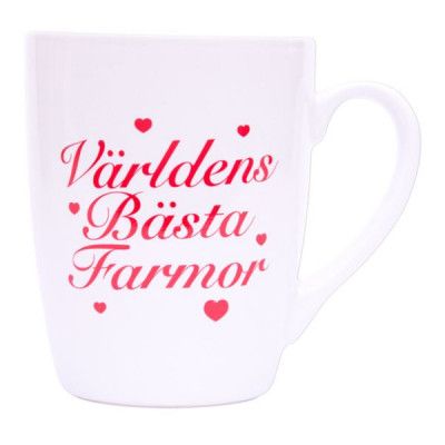 Mugg Världens Bästa Farmor