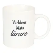 Mugg Världens Bästa Lärare