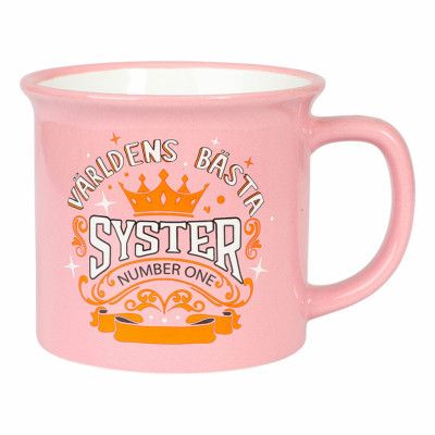 Mugg Världens Bästa Syster