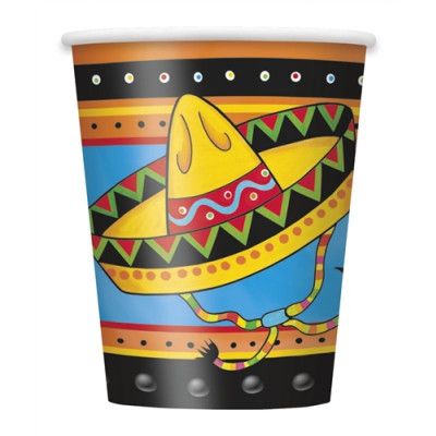 Muggar tema Mexico 8-pack