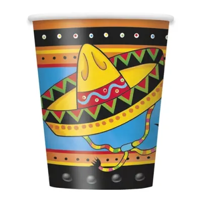 Muggar tema Mexico 8-pack