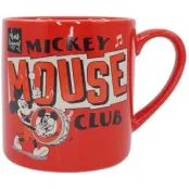 Musse & Mimmi Pigg - Anime Mugg - Mickey Mouse Club - för röd/svart