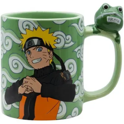 Naruto Shippuden - Anime Mugg - Naruto and Gama-chan - för  flerfärgad