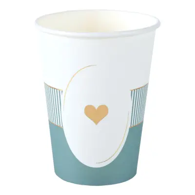 Pappersmuggar Dusty Green - 6-pack