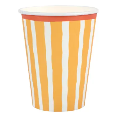 Pappersmuggar Gul/Orange - 6-pack