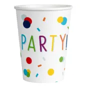 Pappersmuggar Happy Birthday Konfetti - 8-pack