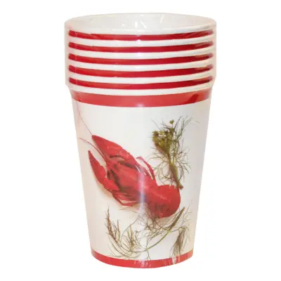 Pappersmuggar Kräfta med Dill - 6-pack