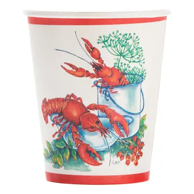 Pappersmuggar Kräftor Dill - 12-pack