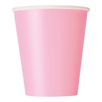 Pappersmuggar Ljusrosa - 14-pack