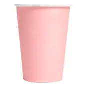 Pappersmuggar Ljusrosa - 8-pack
