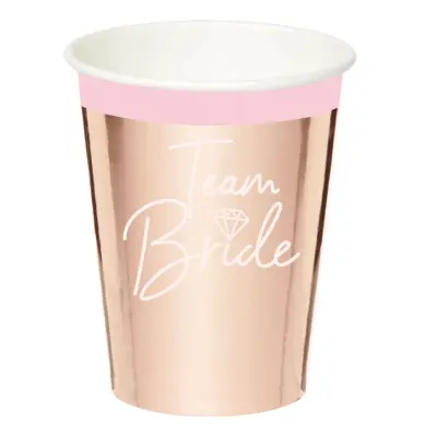 Pappersmuggar Möhippa Team Bride - 8-pack