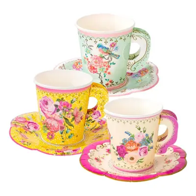 Pappersmuggar med Fat Truly Scrumptious - 12-pack