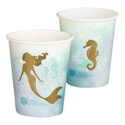 Pappersmuggar Mermaid - 10-pack