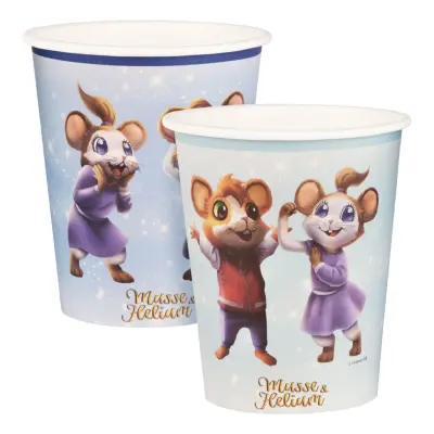 Pappersmuggar Musse&Helium - 8-pack