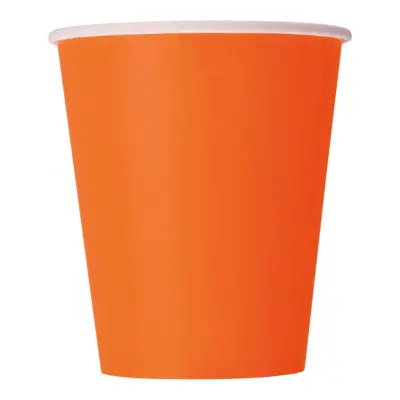 Pappersmuggar Orange - 14-pack