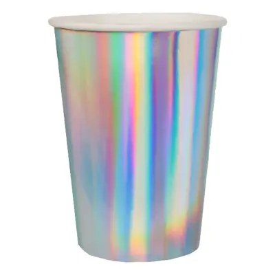 Pappersmuggar Regnbågsskimrande - 10-pack