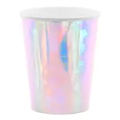 Pappersmuggar Regnbågsskimrande - 6-pack