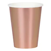Pappersmuggar Roséguld - 8-pack