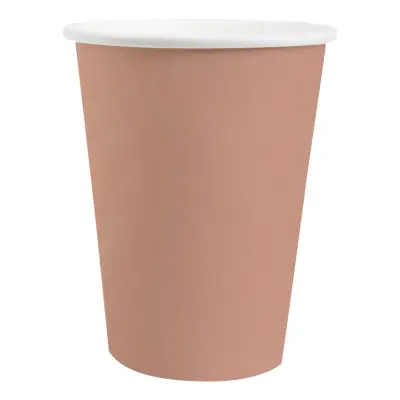 Pappersmuggar Roséguld Matt - 10-pack