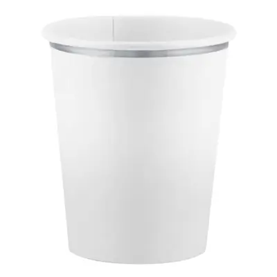 Pappersmuggar Silver/Grå Ombre - 8-pack