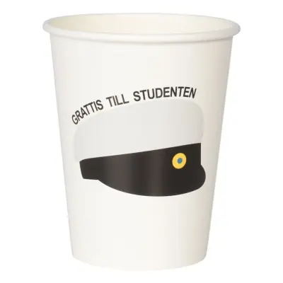 Pappersmuggar Studentmössa - 8-pack