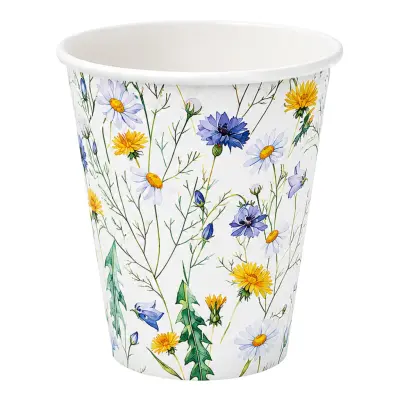 Pappersmuggar Svensk Midsommar Stora - 8-pack