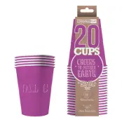 Party Cups Papper Lila - 20-pack