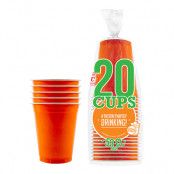 Partycups Orange - 20-pack