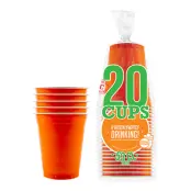 Partycups Orange - 20-pack