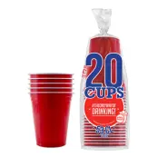 Partycups Röd - 20-pack