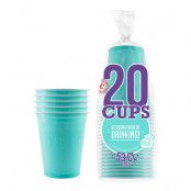 Partycups Turkos - 20-pack