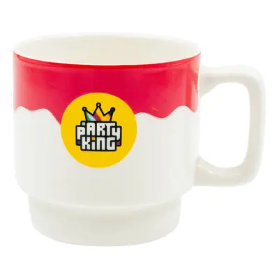 Partyking Mugg - Röd