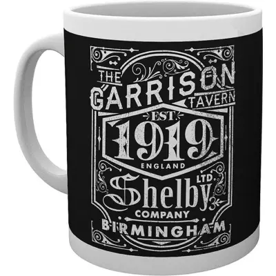 Peaky Blinders Mugg - The Garrison - för  svart/vit