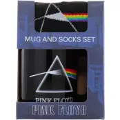 Pink Floyd Mugg - DSOTM - Tassen-Socken-Set - för None -