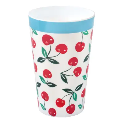 Plastmugg Körsbär